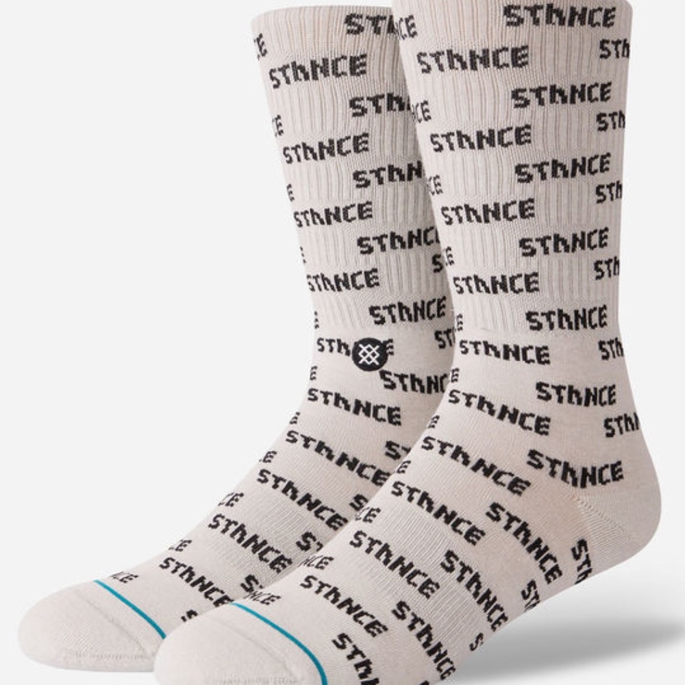 New Men's Stance Everyday Crew Socks (Repeat)